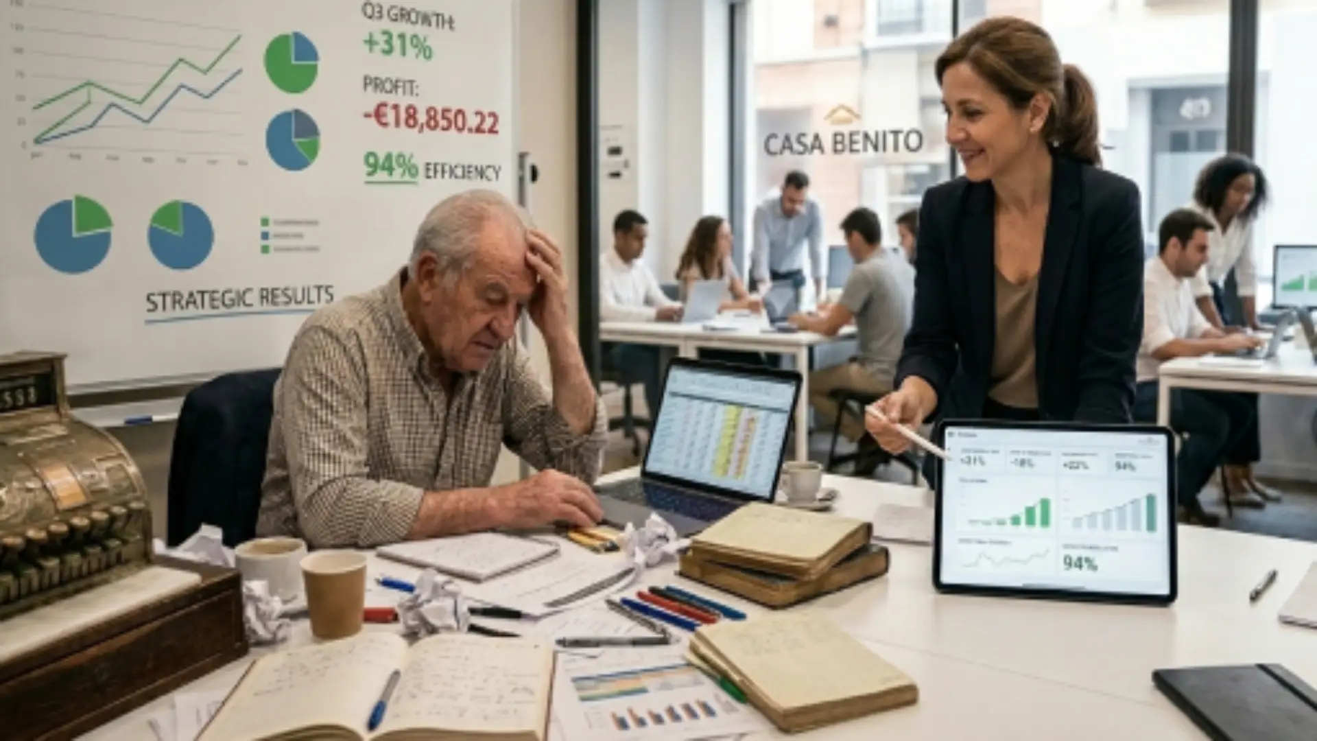 Lo que tú tardas años en aprender, un asesor te lo resuelve en semanas